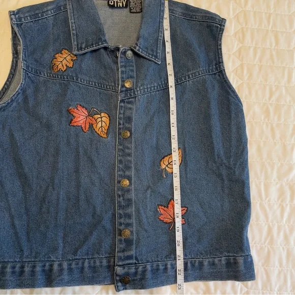 PTNY Women’s Vintage Vest Size L - Picture 2 of 4